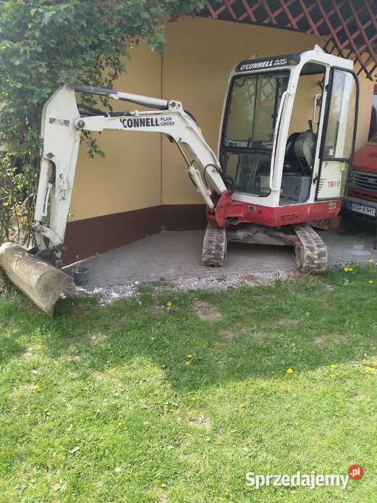 Minikoparka takeuchi tb016 2004 małopolskie Biecz