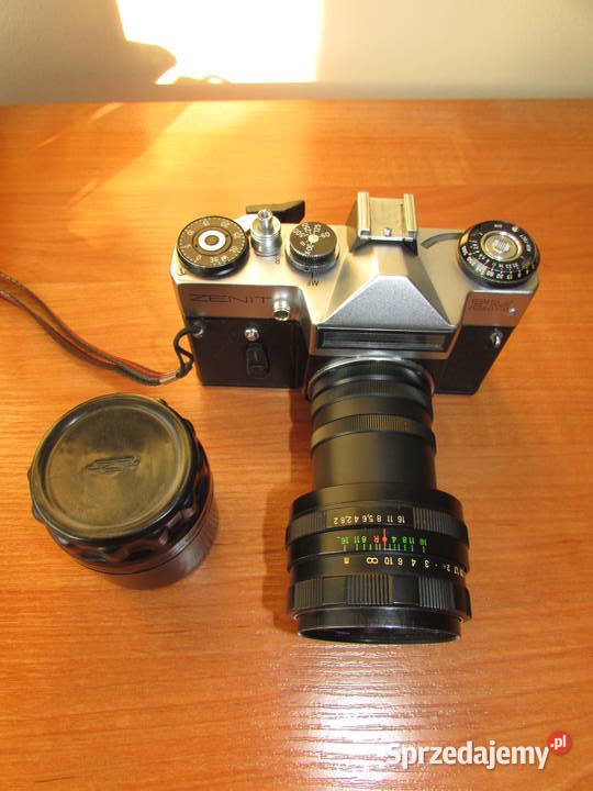 Aparat fotograficzny ZENIT EM obiektyw HELIOS44M łódzkie Łódź sprzedam