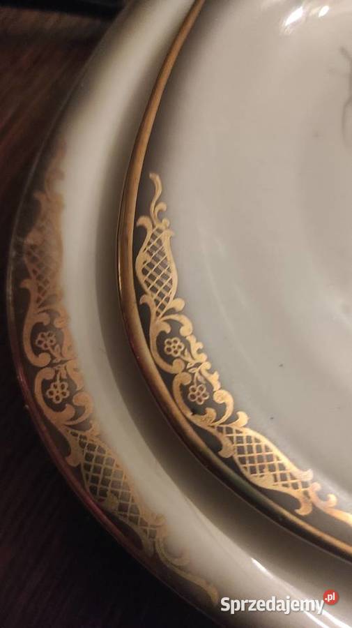 Wunsiedel kolekcjonerski zestaw śniadaniowy Trio łódzkie Pabianice sprzedam