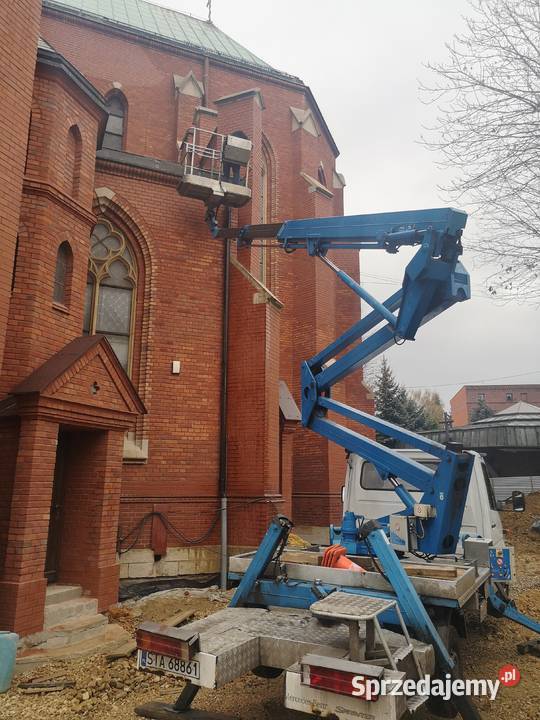 Wynajem zwyżki zwyżka Katowice podnośnik koszowy