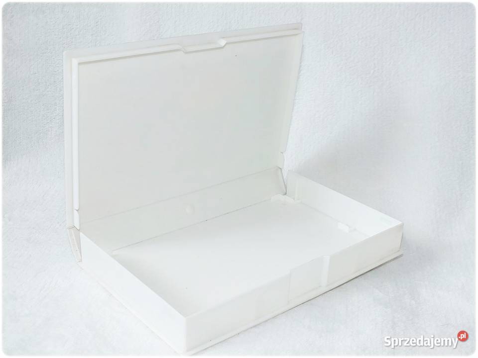Puste białe pudełko na kasetę VHS VIDEO Stan Żary