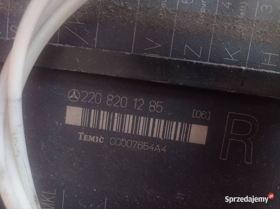 Mercedes w220 s600 sterownik komputer stacyjka Motoryzacja Włocławek