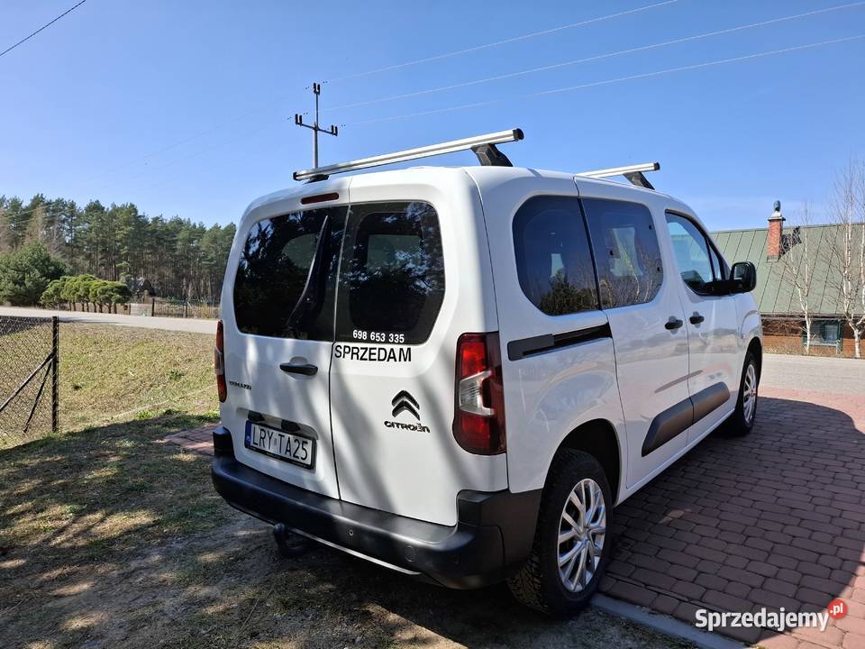 citroen berlingo 2022 M 15 BlueHDI Feel Pack SS czujnik zmierzchu Warszawa