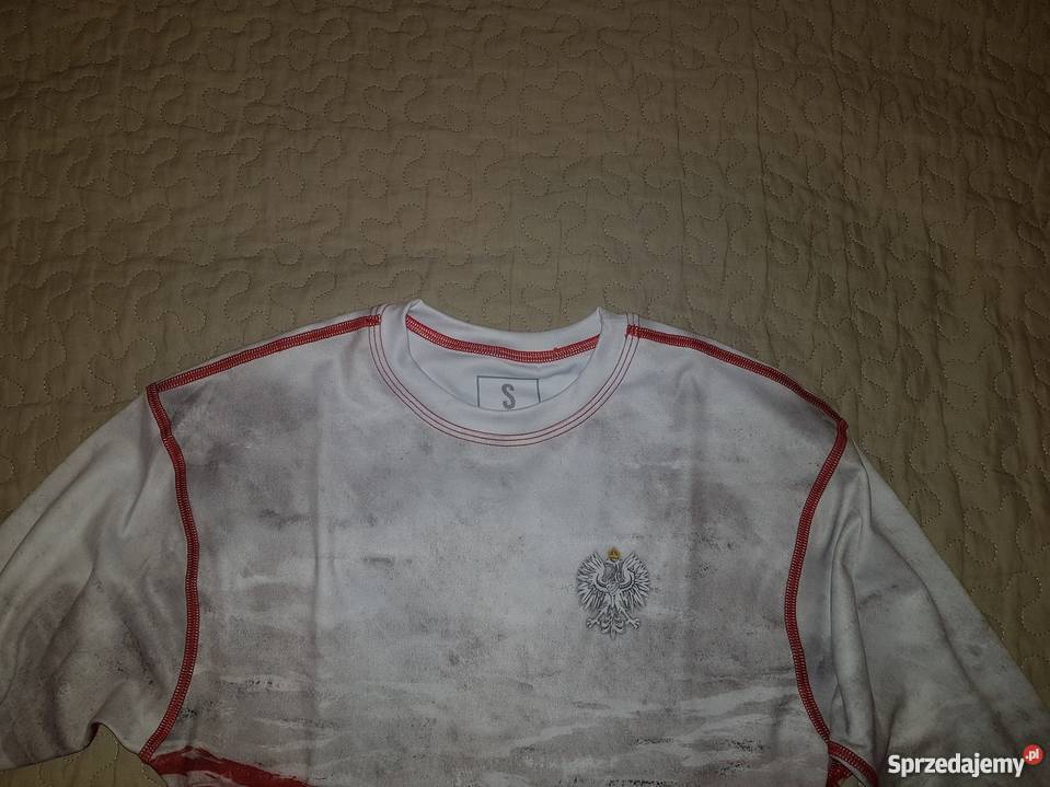 Nowa koszulka treningowa termoaktywna flaga mazowieckie Warszawa sprzedam