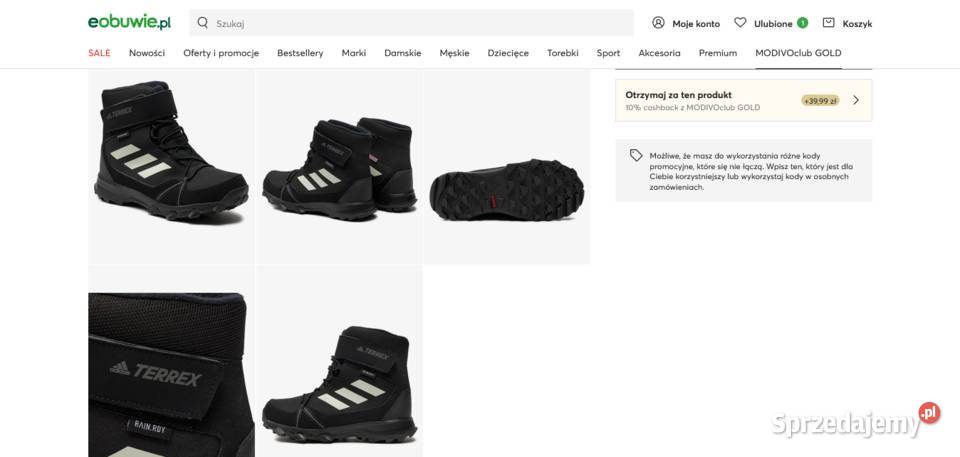 buty zimowe adidas nowe Pozostałe