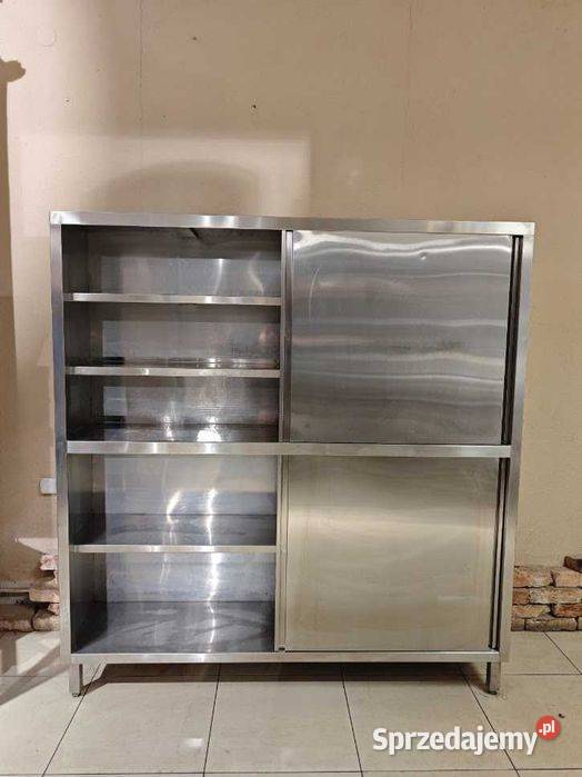 Regał gastronomiczny z drzwiami przesuwnymi Góra