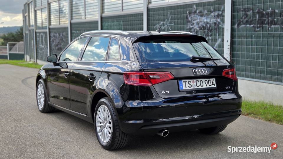 AUDI A3 8V Sportback 16TDI CR 110 2015r BiXenon serwisowany w ASO Humniska