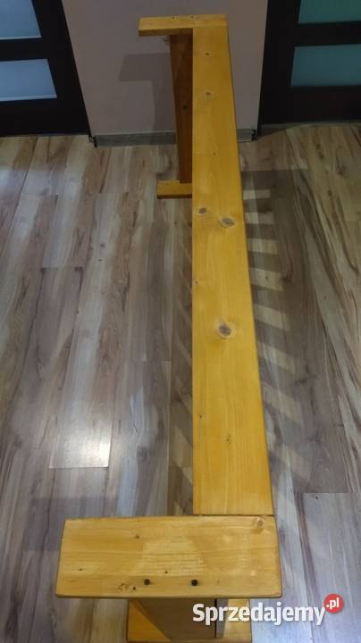 Rama łóżka drewniana używana solidna Bielsko-Biała