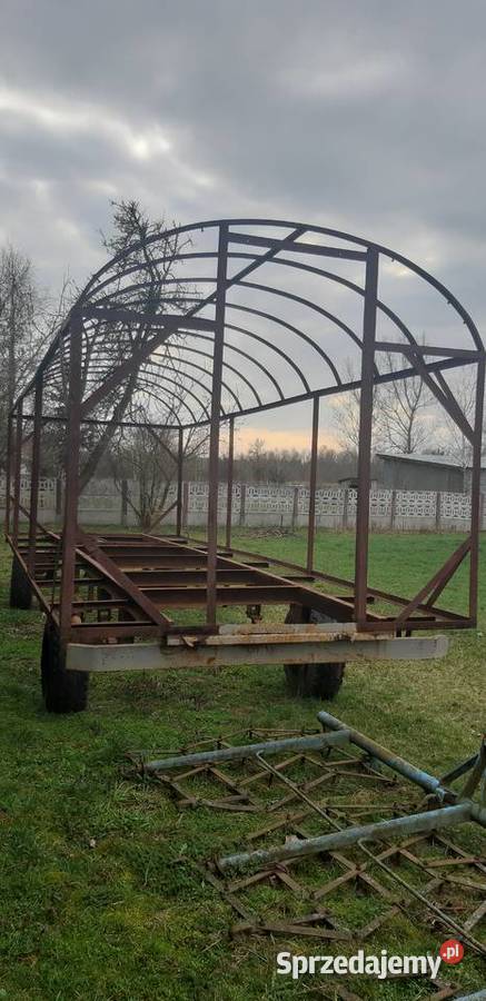 Barakowóz barak przyczepa rama Pozostałe łódzkie Sulmierzyce sprzedam
