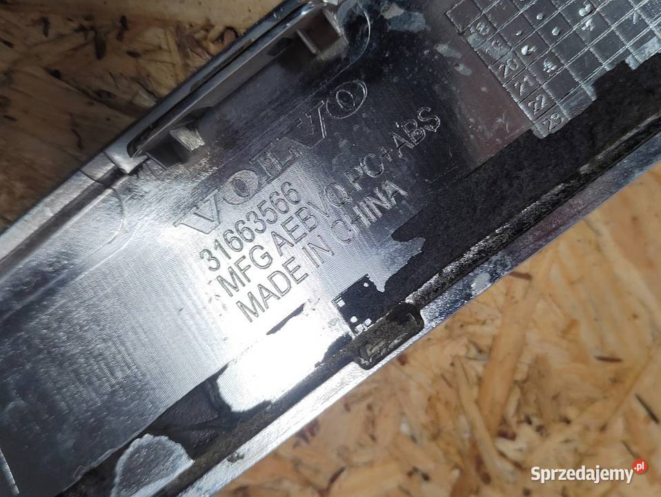 Listwa Chrom Zderzaka Tylnego Volvo Xc90 II wielkopolskie Pleszew