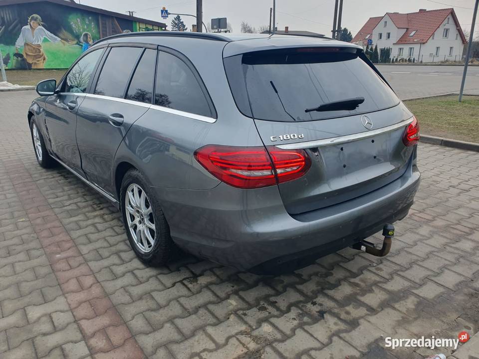 Mercedes c 180d 2019 poniżej ceny rynkowej ogranicznik prędkości pomorskie Słupsk