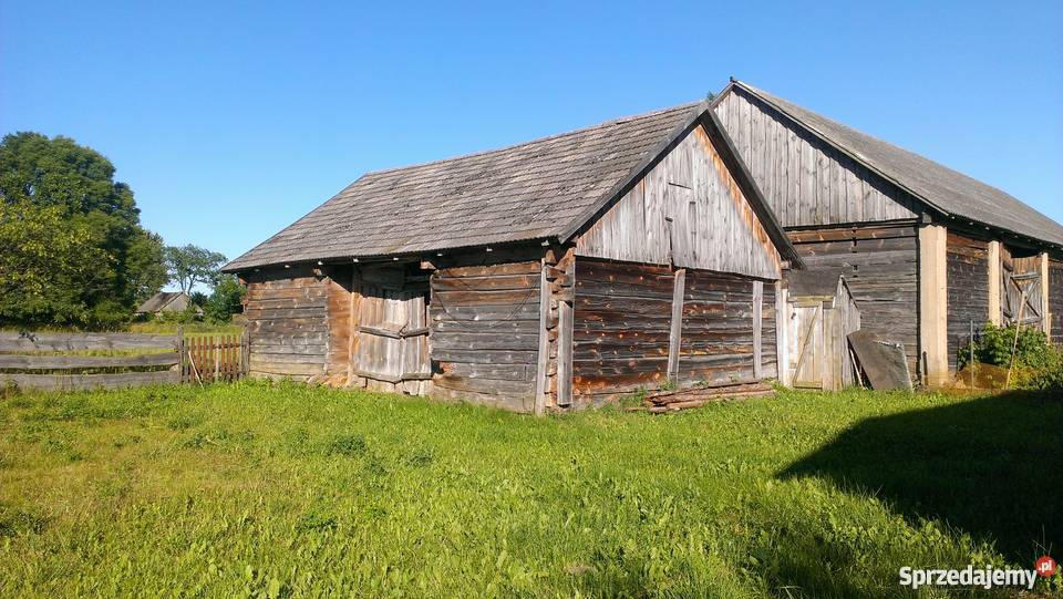 Stodoła drewniana 100letnie drewno idealne na Osmola