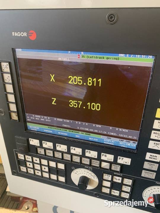 Tokarskie centrum CNC Challenger LT42 2015 z Produkcja Warszawa sprzedam