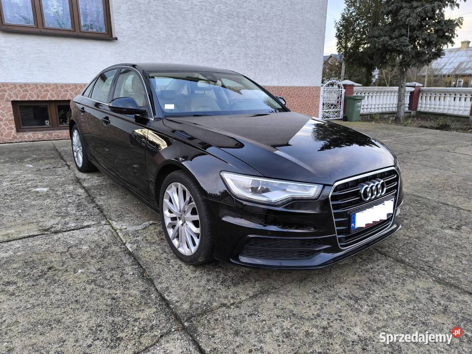 Audi A6 2014 20 TDI190 koni SEDAN Bezwypadkowa podlaskie Czyżew