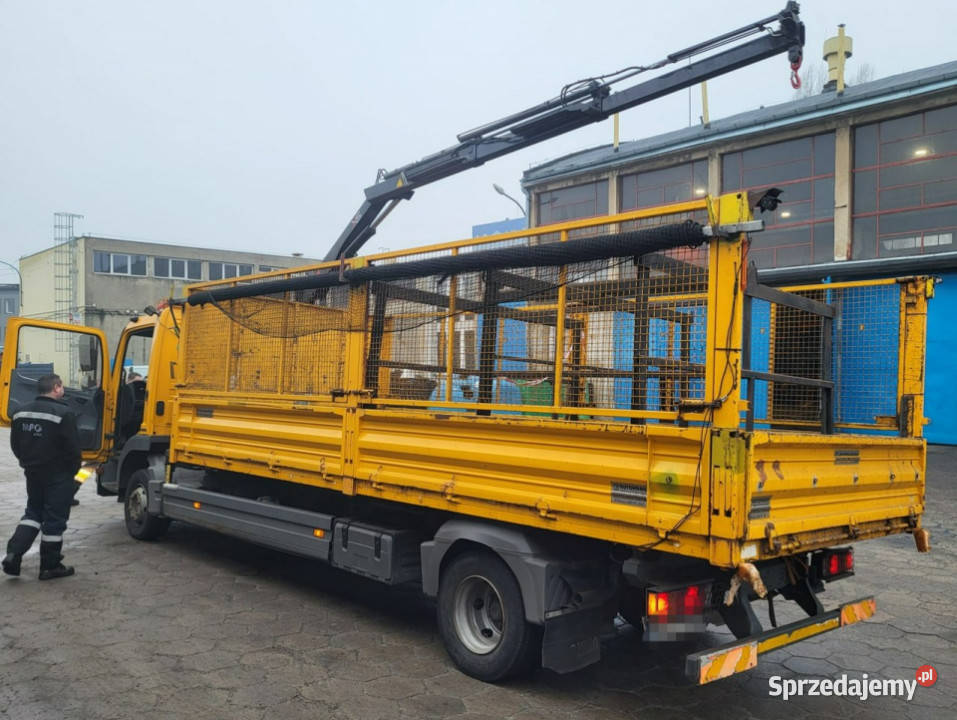 Mercedes Atego 1222L Wywrotka 3 Stronna HDS Hiab pełny VAT Samochody ciężarowe Daleszyce sprzedam