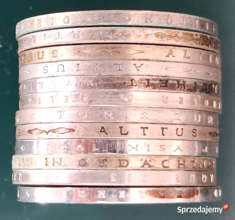 Zestaw Monet Ag 10 DM x 12 zestaw 4 Gliwice sprzedam