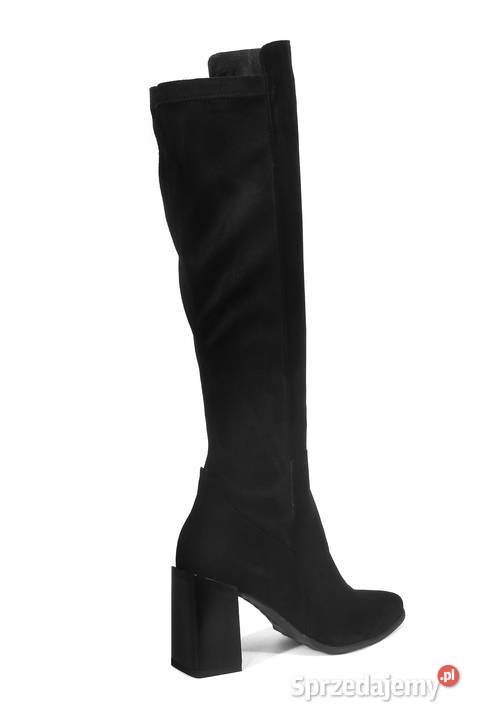 Kozaki klasyczne na obcasie czarne 36 41 Kalwaria Zebrzydowska