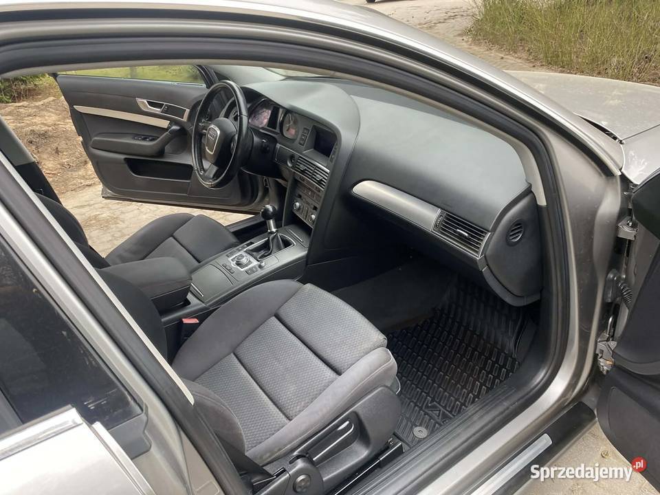 Audi A6 C6 24 v6 benzyna manual super stan przyciemniane szyby