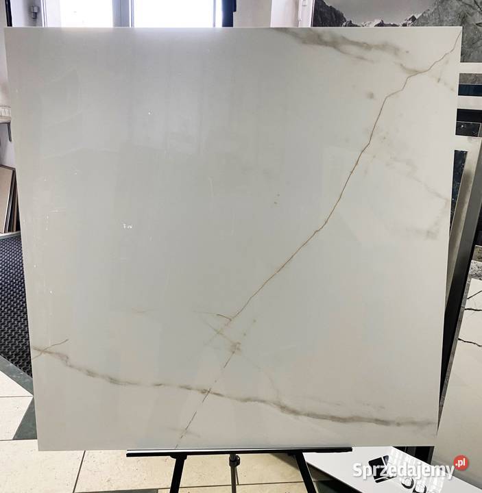 Gres płytka Marble Gold Carrrara 80x80 poler Zakopane
