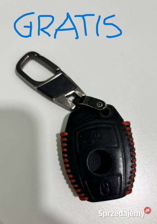 Skórzane etui Mercedes 2 przyciski nowe drugie Warszawa sprzedam