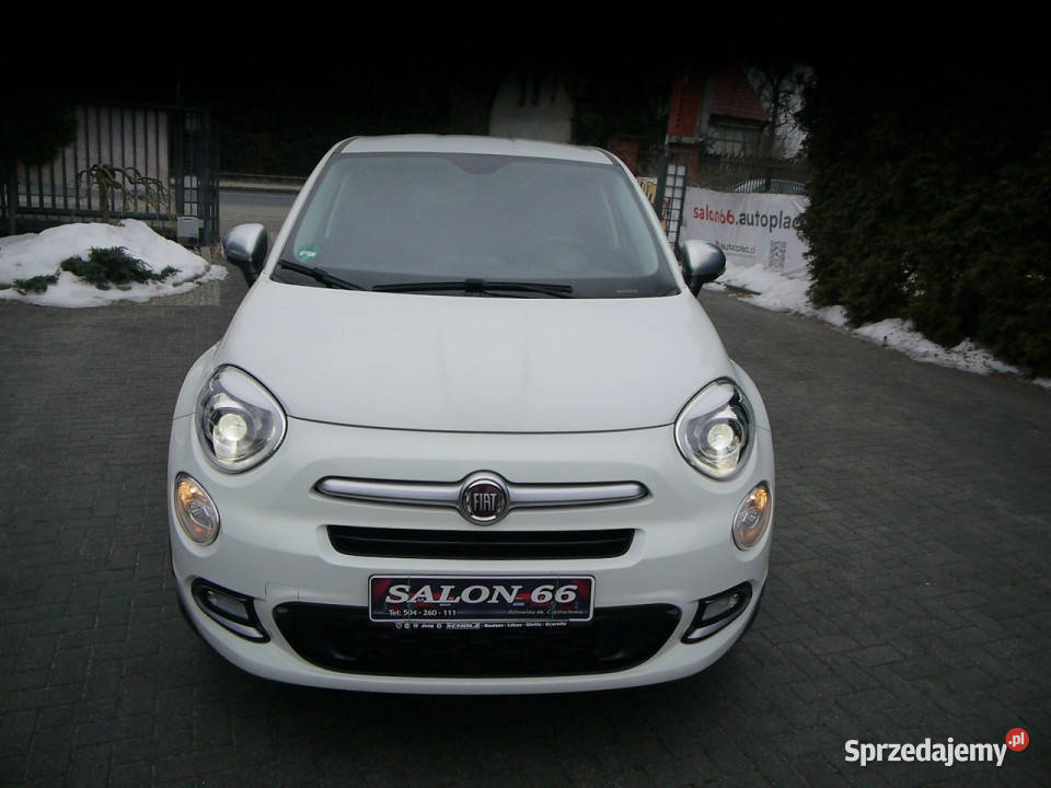 Fiat 500x 14 70 Navi Stan Idealny bezwypadkowy z ESP Częstochowa