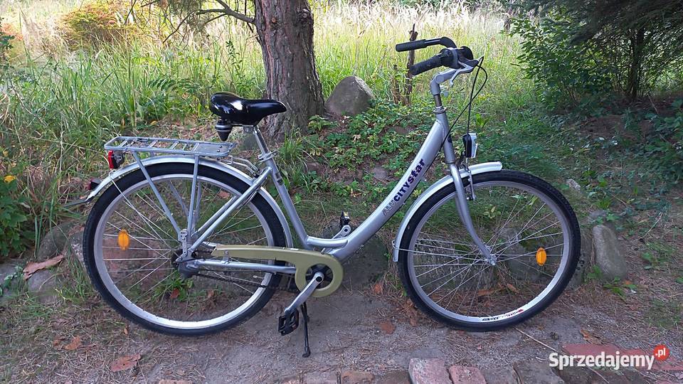 Rower Miejski Damski Alu City Star Damka Niska