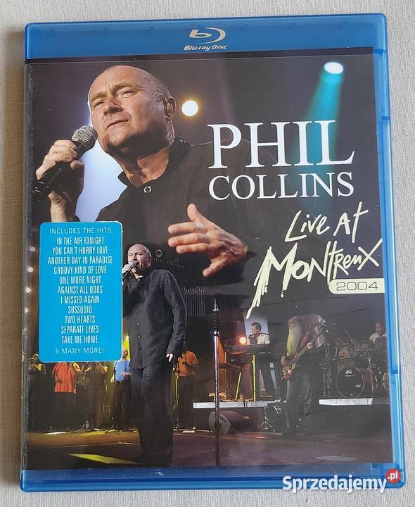 Phil Collins Montreux 2004 koncert bluray Warszawa