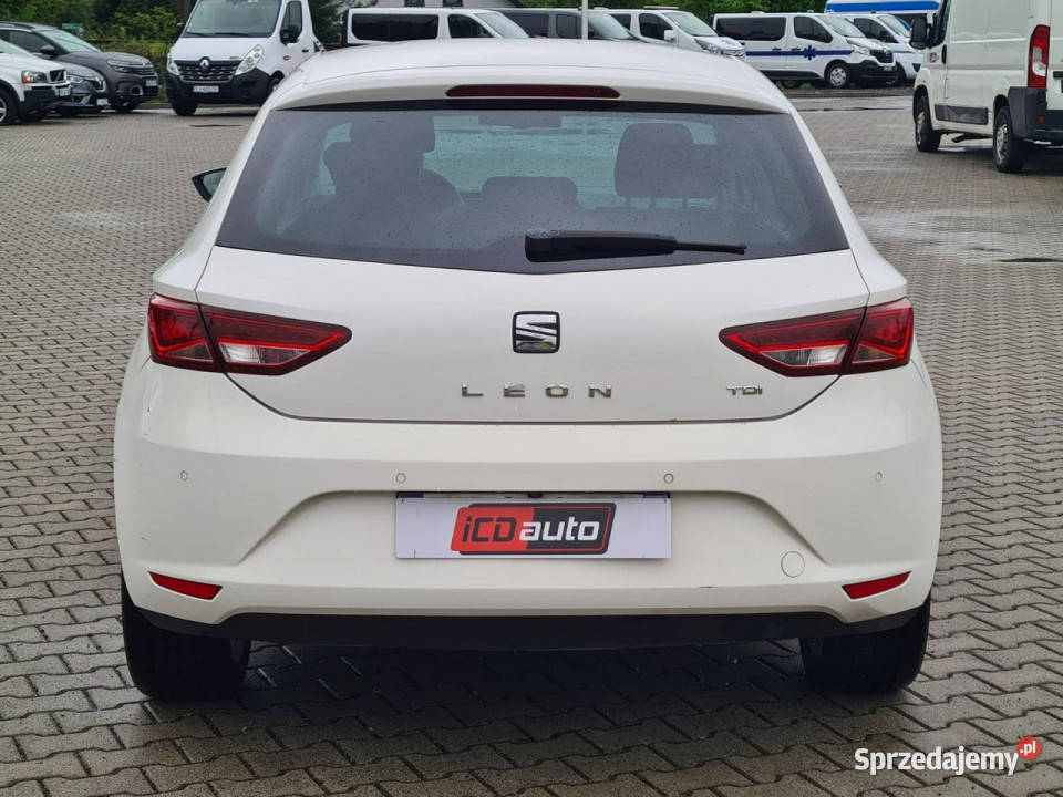 Seat Leon 16 tdi 110 automat dsg nawigacja full diesel małopolskie Kęty