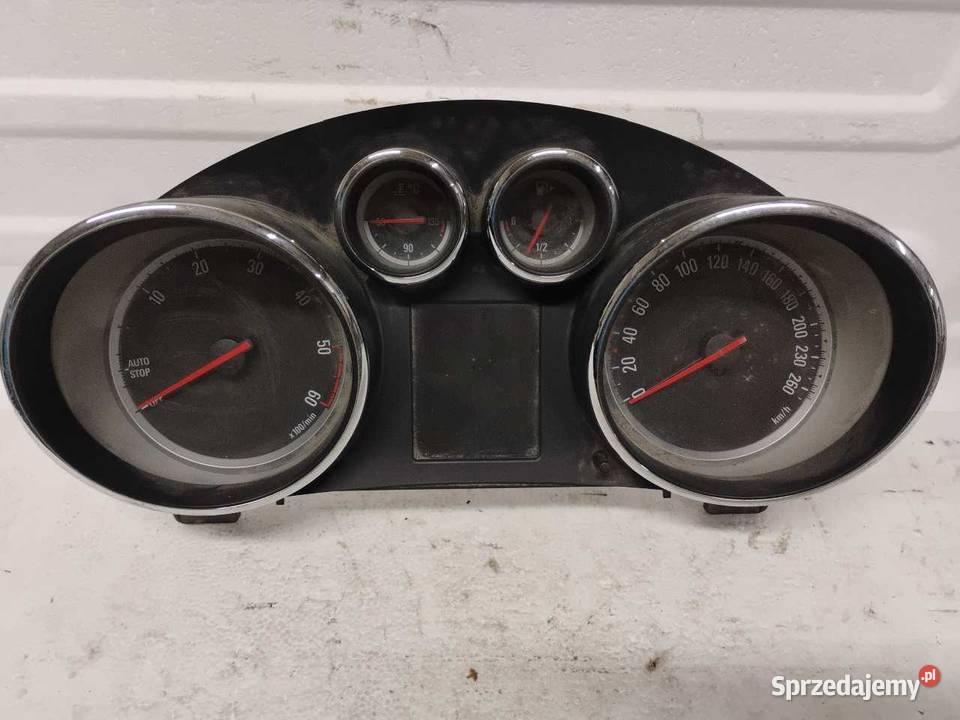 LICZNIK OPEL ASTRA IV 600775881 wielkopolskie