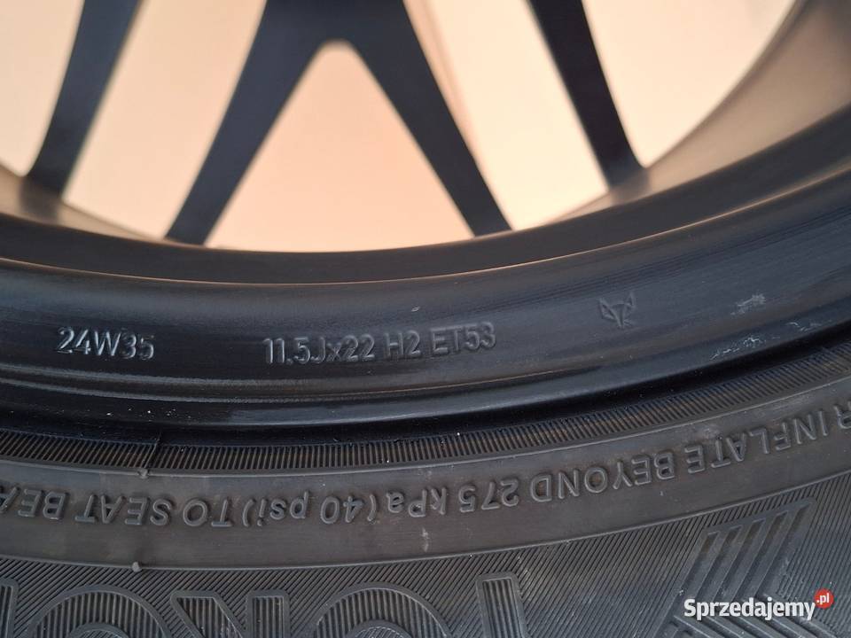 MERCEDES GLE GLS W167 X167 AMG FELGA ALUFELGA 22 aluminiowe Bieleń