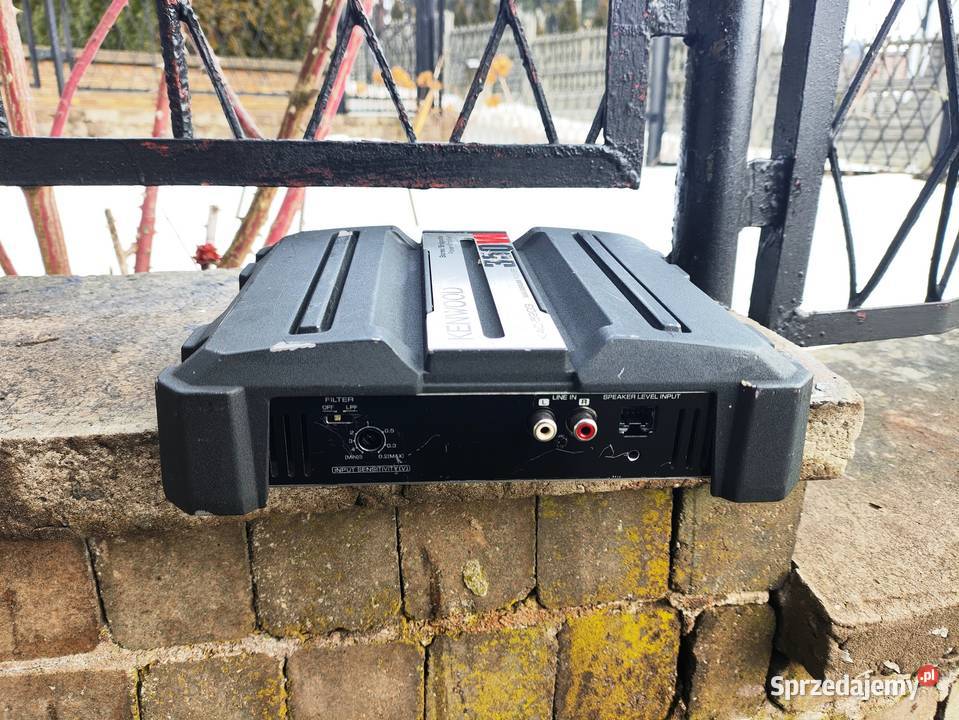 Wzmacniacz samochodowy 2 kanałowy Kenwood sprzedam