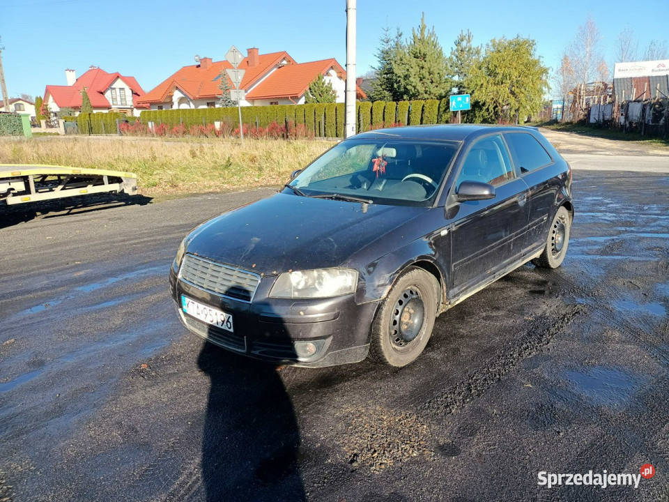 Audi A3 3drzwiowe Audi A3 20TDI 140 03r 8P 2/3 małopolskie Tarnów