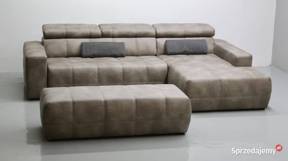 TOL Narożnik szary brązowa regulowane zagłowki Poznań