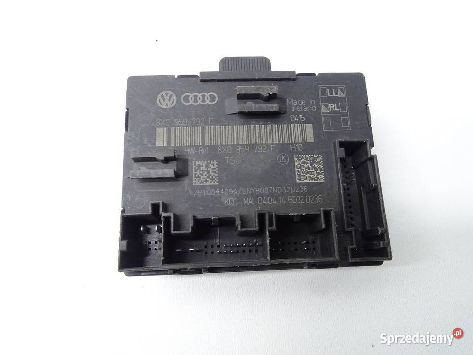 MODUŁ STEROWNIK DRZWI 8X0959792E SKODA SUPERB II
