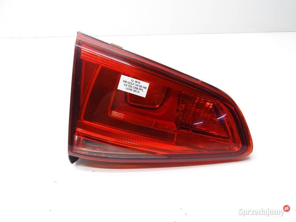 LAMPA LEWY TYŁ TYLNA W KLAPE 5G0945093AD VW GOLF małopolskie sprzedam