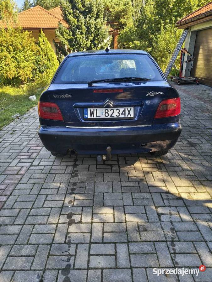 Citron Xsara II 16 benzyna 2004 uszkodzony na manualna Samochody osobowe mazowieckie sprzedam