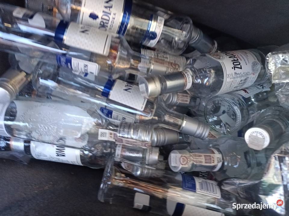Butelki wódce na przetwory opolskie Zdziechowice sprzedam
