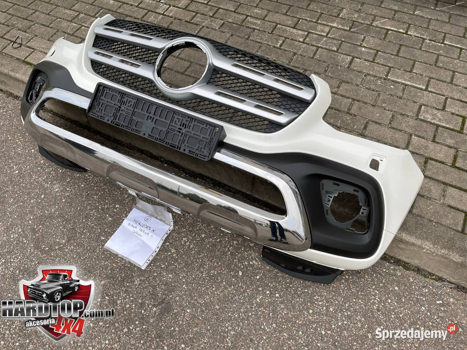 ZDERZAK Mercedes X 2018 CHROM Oryginalny 6 Pasłęk