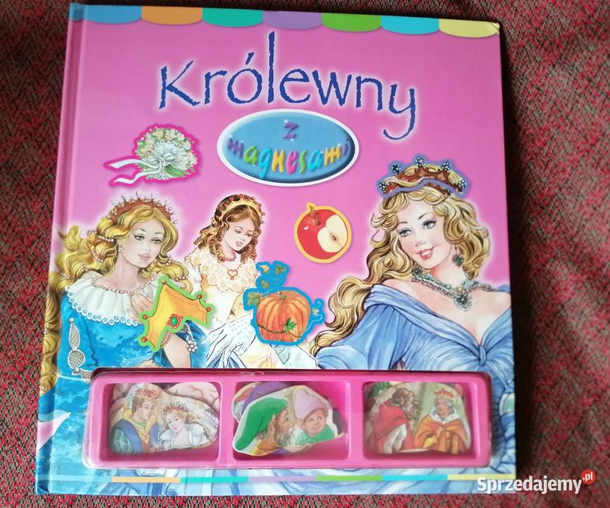 Książka Królewny z magnesamiBajki o królewnach Bajki i wierszyki Łódź