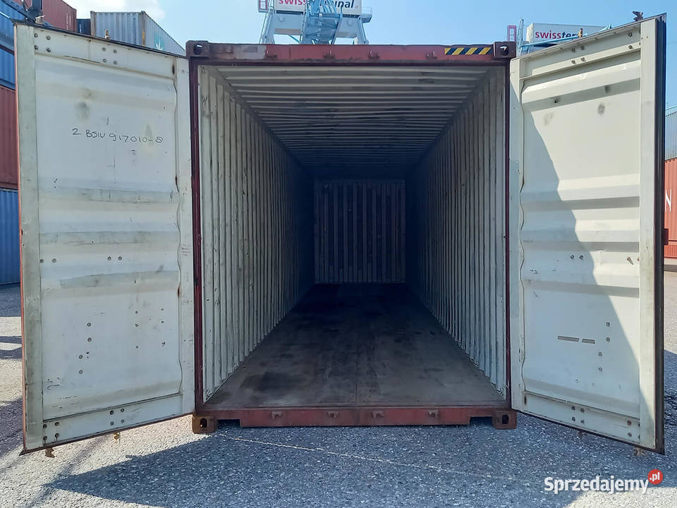 Kontener morski 40 DVHC 12M transport duży wybór kujawsko-pomorskie Toruń