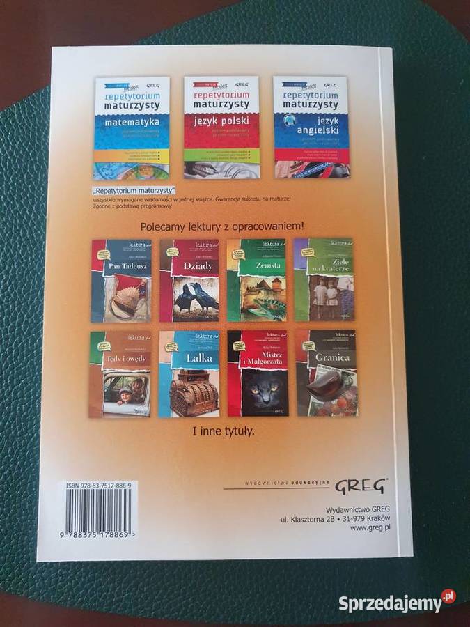 Matematyka korepetycje szkoła podstawowa klasa 7 sprzedam