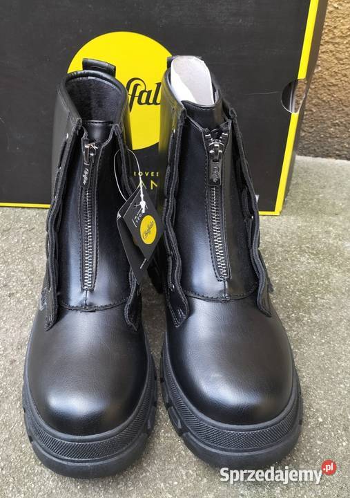 Buty Botki buffalo vegan nappa 40 Wałbrzych