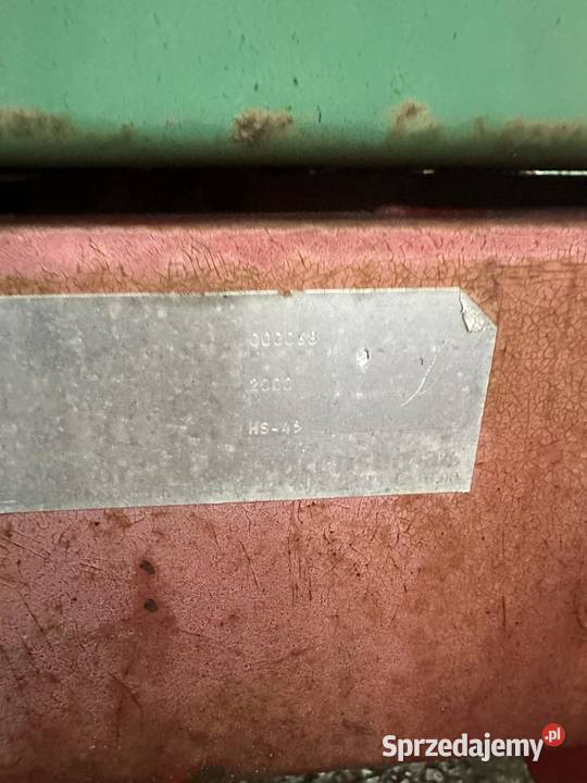 Przyczepa warfama na 3 strony hamulce 4 tony Nowa Karczma