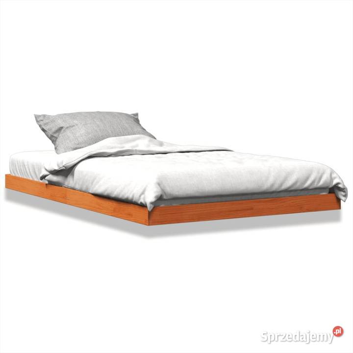 vidaXL Rama łóżka woskowy brąz 120x190 SKU847156 Warszawa
