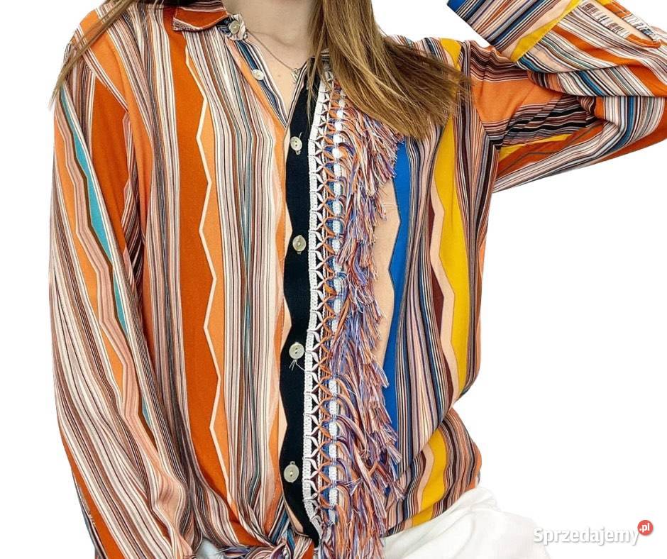 przepiękna koszula bluzka w stylu boho Mihos sprzedam