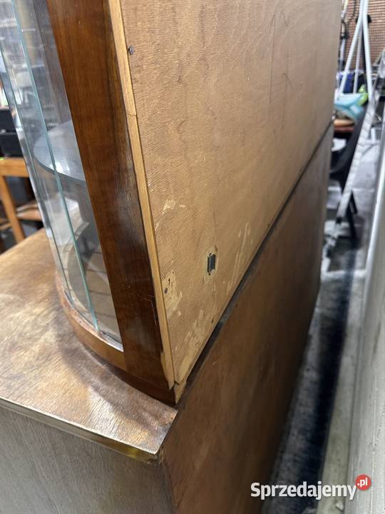Kredens witryna Art Deco przedwojenna komoda z 150cm Wrocław