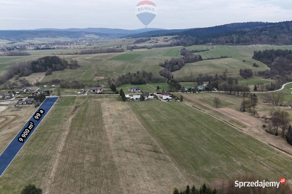 Działka 99a rolbud Smerekowiec Uście Gorlickie