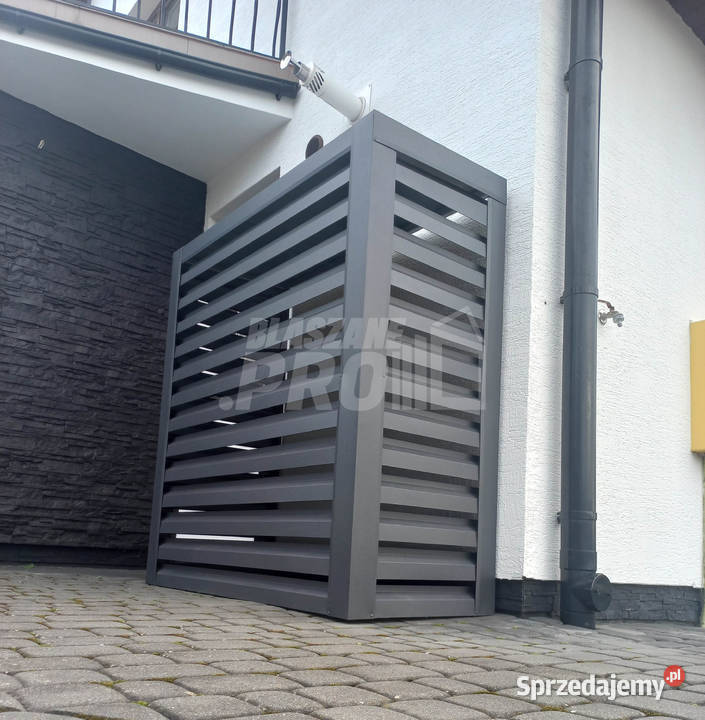 Osłona pompy ciepła 110x50x150 antracyt GP329 Dąbrowa Górnicza