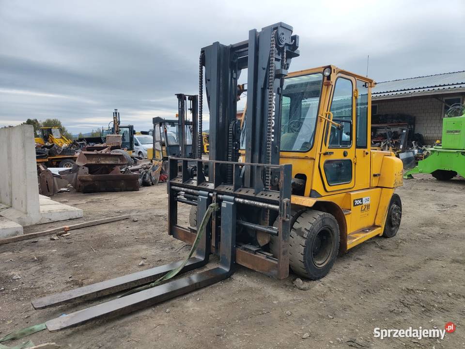 Wózek widłowy HYUNDAI 70L7A LPG Udźwig 7 ton