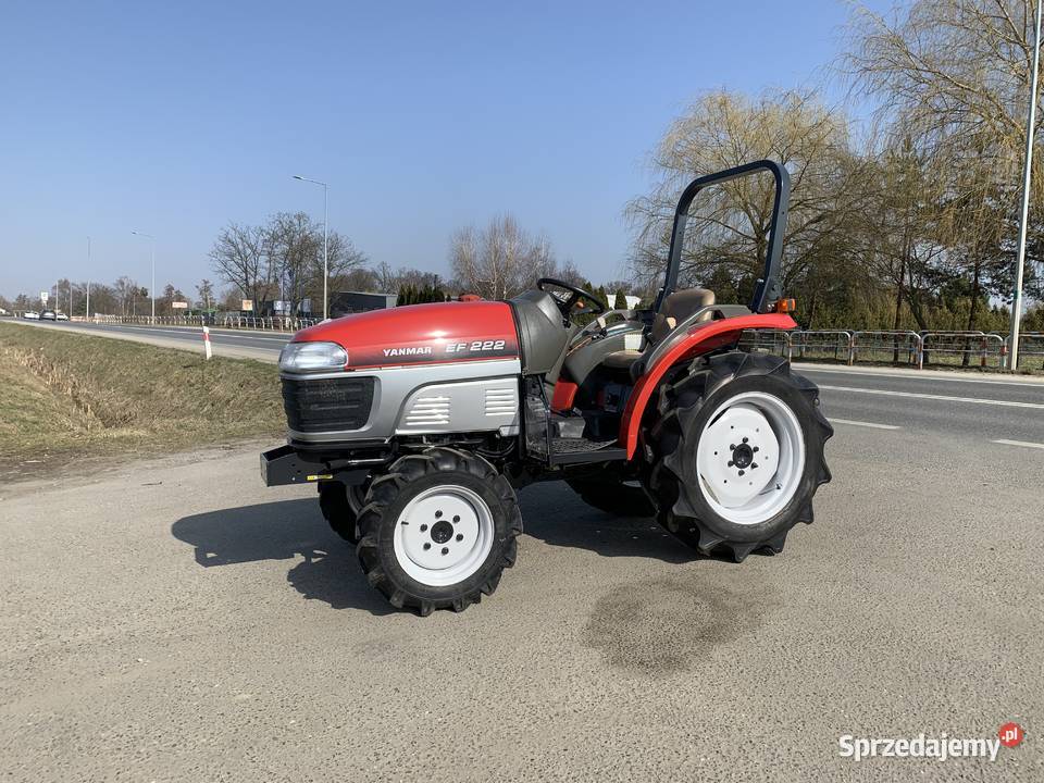 Traktorek Yanmar EF222 22 4x4 wspomaganie 2004 r Wisznia Mała